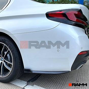 BMW G30 M-TECH ARKA TAMPON BIAI SA-SOL PARLAK KARBON