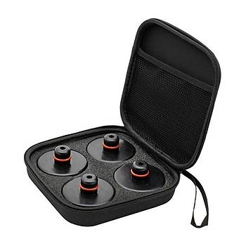 Tesla Model Y / Model 3 Lift Takoz Seti, 21 mm, 4 Adet Set Olarak, Plastik Kutusu le, Siyah Renk 