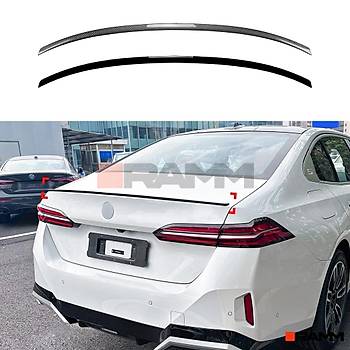 BMW G60 BAGAJ SPOLER PARLAK  SYAH