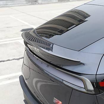 Tesla Juniper Arka Tampon Performance Tip Spoyleri Parlak Karbon, Siyah Renk