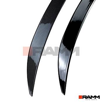 BMW F10 M BAGAJ SPOLER  PARLAK  SYAH