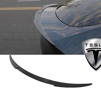 Tesla Model Y Arka Tampon Spor Tip Spoyleri, Mat Siyah Renk