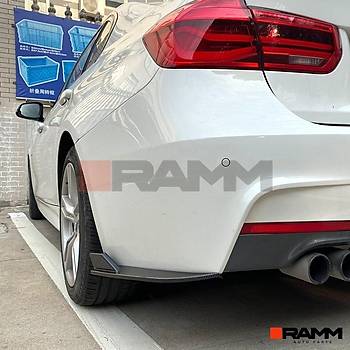 BMW F30 M PAKET ARKA TAMPON BIAI SA-SOL PARLAK KARBON