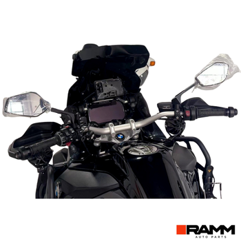 BMW MOTORRAD R1250GS/ADV R1300GS/ADV ALUMNYUM YAN DKZ AYNASI TAKIMI, BMW MOTORRAM, SYAH
