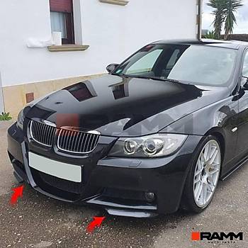BMW E90 E90 M-TECH N TAMPON FLAP SET PARLAK  SYAH
