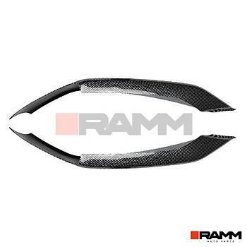 Bmw G30 M Sport Lci �n Tampon Lipi Parlak Karbon