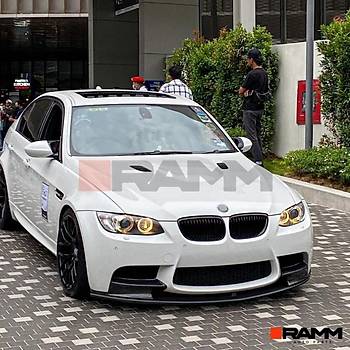 BMW E90 E91 E92 E93 M3 N TAMPON LP + FLAP SET PARLAK KARBON