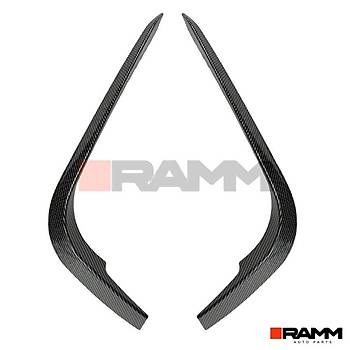 BMW E90 E91 N TAMPON BIAI SA-SOL PARLAK KARBON