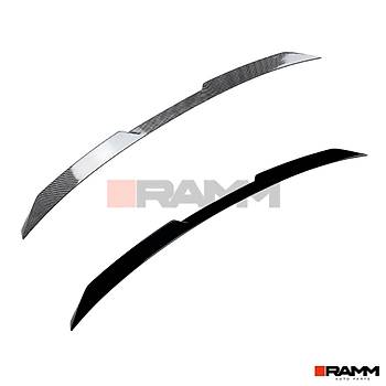 BMW G60 BAGAJ SPOLER PARLAK  SYAH