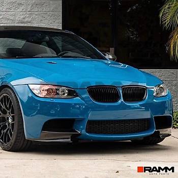 BMW E90 E91 E92 E93 M3 N TAMPON FLAP SET PARLAK  SYAH