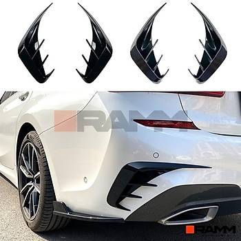 BMW G20 M SPOR ARKA TAMPON BIAI SA-SOL PARLAK  SYAH