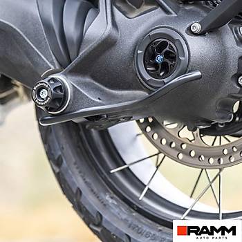 BMW MOTORRAD 1300GS ALUMNYUM AFT KORUMA MUHAFAZASI, SYAH