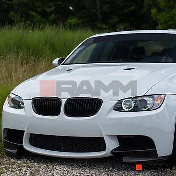 BMW E90 E91 E92 E93 M3 N TAMPON FLAP SET PARLAK  SYAH