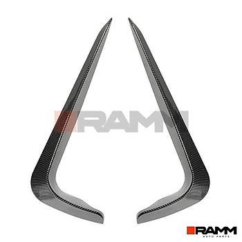 BMW E90 E91 LCI N TAMPON BAYRAI PARLAK KARBON
