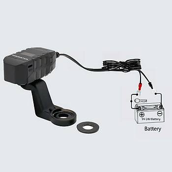 KNMASTER UC200 Motosiklet USB ve Type-C �ift Giri�li �arj Soketi
