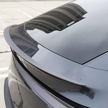 Tesla Juniper Arka Tampon Performance Tip Spoyleri Mat Karbon, Siyah Renk
