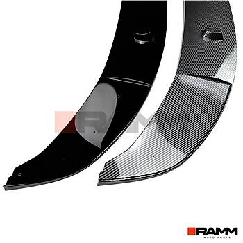 BMW F10 F11 M SPORT N TAMPON LP + FLAP SET PARLAK  SYAH
