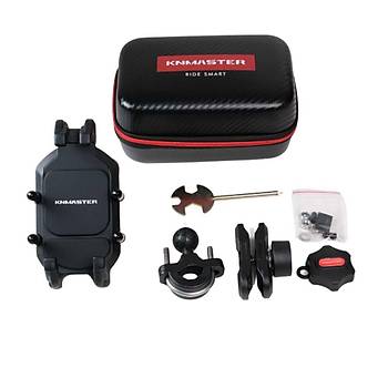 Knmaster TT-860 Titre�im Engelleyicili T�m Motosikletlere Uyumlu Telefon Tutucu