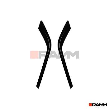 BMW G60 G61 I5 M SPORT 2024+  N TAMPON BIAI SA-SOL PARLAK  SYAH