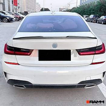 BMW G20 BAGAJ STL SPOYLER  PARLAK KARBON