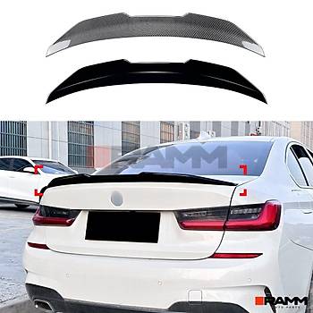 BMW G20 BAGAJ STL SPOYLER  PARLAK KARBON