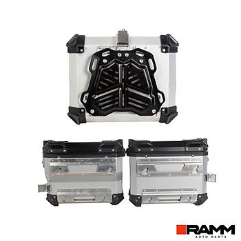 BMW MOTORRAD 1200GS/ADV,1250GS/ADV ALUMINYUM L0 ANTA SET , GM