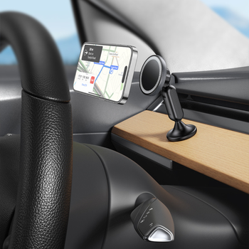 Tesla Model Y / Model 3 n Gs Havalandrmasna Taklan Cep Telefonu Tutucu , Siyah Renk