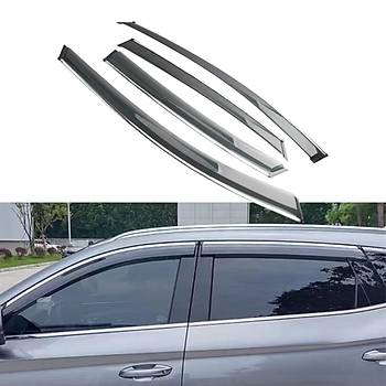 BYD SEAL U n ve Arka Cam Rzgarl, 4 Adet Set Olarak, Polikarbonat PC Malzeme