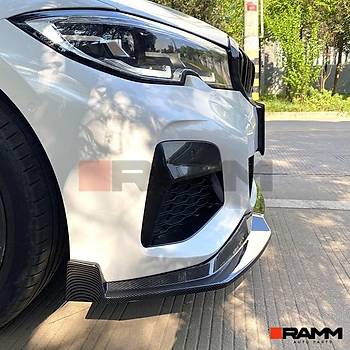 Bmw G20 Lci Mp �n Tampon Lipi + Flap Seti Parlak Siyah