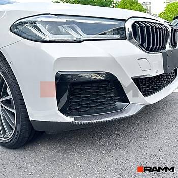 Bmw G30 M Sport Lci �n Tampon Lipi Parlak Karbon