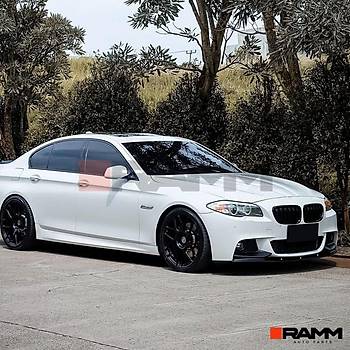 BMW F10 F11 M SPORT N TAMPON LP + FLAP SET PARLAK KARBON