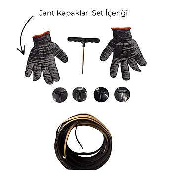 Tesla Juniper HALYCON Jant Kapa�� Seti 19 �n� � �oklu Renk