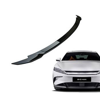 BYD HAN Arka Tampon Orijinal Tip Spoyleri Mat Karbon, Siyah Renk