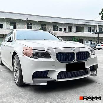 BMW F10 F11 M5 N TAMPON FLAP SET PARLAK  SYAH