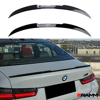 BMW G20 - M3 STL BAGAJ SPOLER PARLAK  SYAH