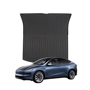 Tesla Juniper Arka Bagaj Havuzlu Kauuk Paspas, st Ksm, Siyah Renk Seenei le