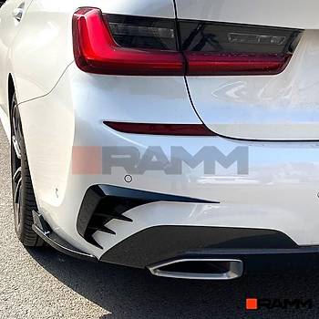 Bmw G20 M Spor Arka Tampon B��a�� Sa�-Sol Parlak Karbon