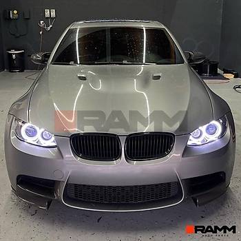BMW E90 - E91 - E92 - E93 M3 N TAMPON FLAP SET PARLAK  SYAH
