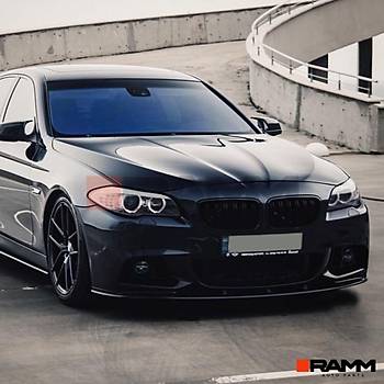 BMW F10 F11 M SPORT N TAMPON LP + FLAP SET PARLAK  SYAH