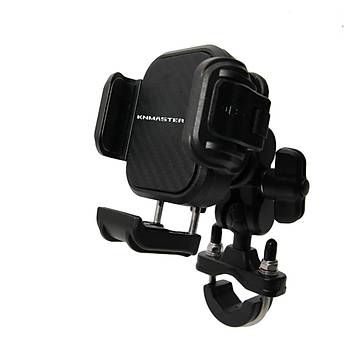 Knmaster TT-870 Titre�im Engelleyicili T�m Motosikletlere Uyumlu Telefon Tutucu