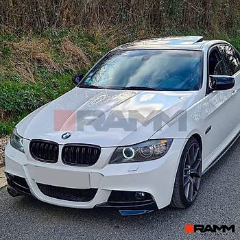 BMW E90 LCI M-TECH N TAMPON FLAP SET  PARLAK  SYAH