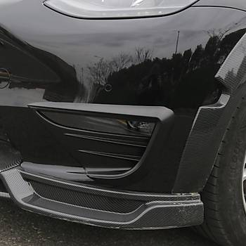 Tesla Model Y n Sis Lambas Ka Upgrade Geni Tip, 2 Adet Set Olarak, Mat Siyah