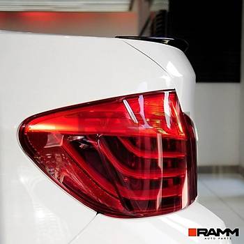 BMW F10 M BAGAJ SPOLER  PARLAK  SYAH