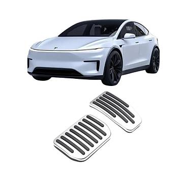 Tesla Juniper Pedal Seti Spor Versiyon, 2 Adet Set, Alminyum Alaml, Gm Renk