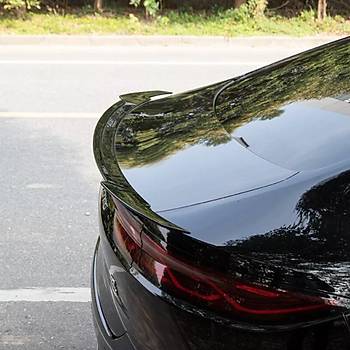 BYD HAN Arka Tampon Orijinal Tip Spoyleri Mat Karbon, Siyah Renk