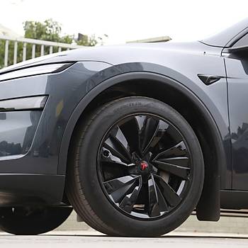 Tesla  Juniper ELARA Jant Kapa Seti 19 n, Parlak Siyah Renk