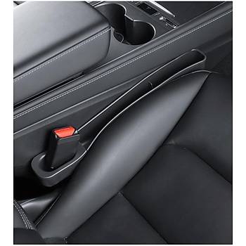 Tesla Model Y/Model 3 Kap� Kenar� ��in Bardakl�k ve D�zenleyici - 2 Adet Set - Siyah