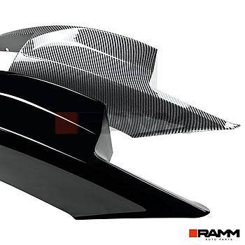 BMW F10 F11 M5 N TAMPON LP +  FLAP SET PARLAK KARBON