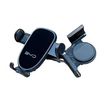 BYD Dolphin �n G���se Tak�lan Telefon Tutucu Aparat � Siyah Renk