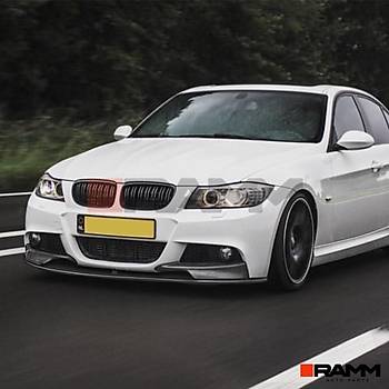 BMW E90 LCI M-TECH N TAMPON LP + FLAP SET PARLAK KARBON